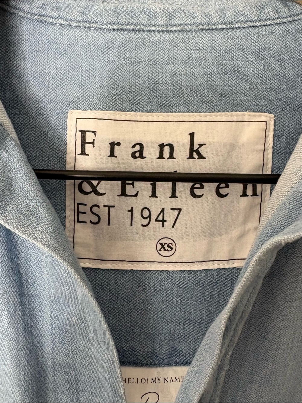 Frank & Eileen Rory Maxi Denim Shirtdress, Classic Blue Wash, XS - Picture 4 of 15